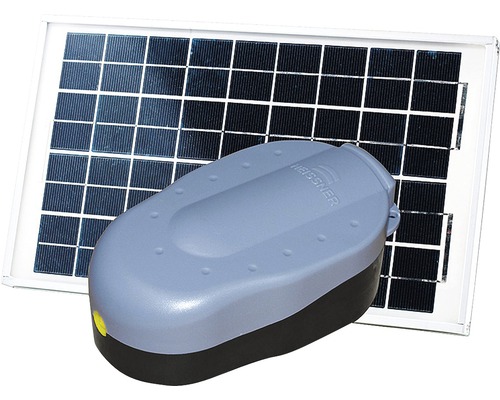 Solar pond aerator HEISSNER 120 l/h, without battery