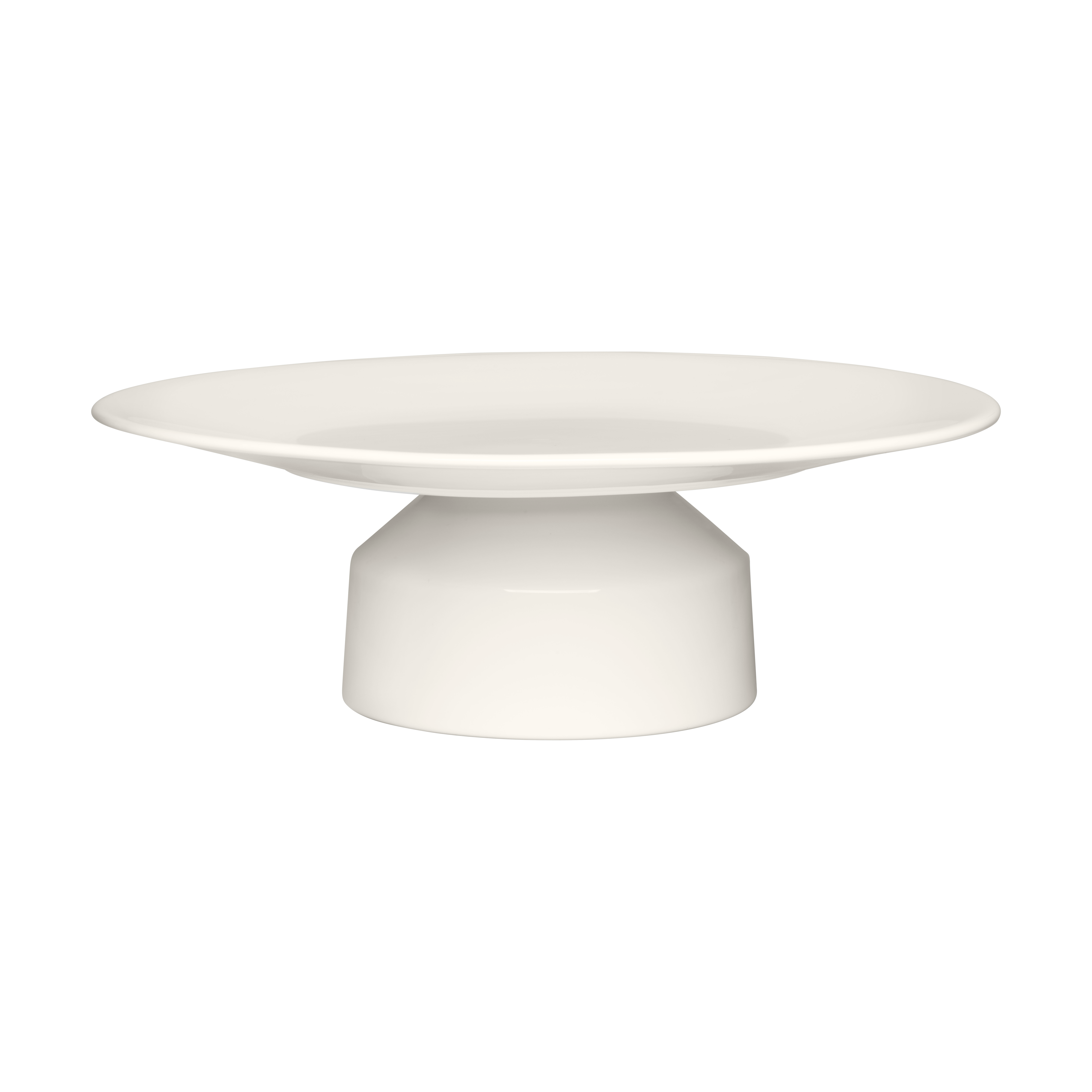 Iittala Solar serving tray, low, Ø30x9.5 cm, White