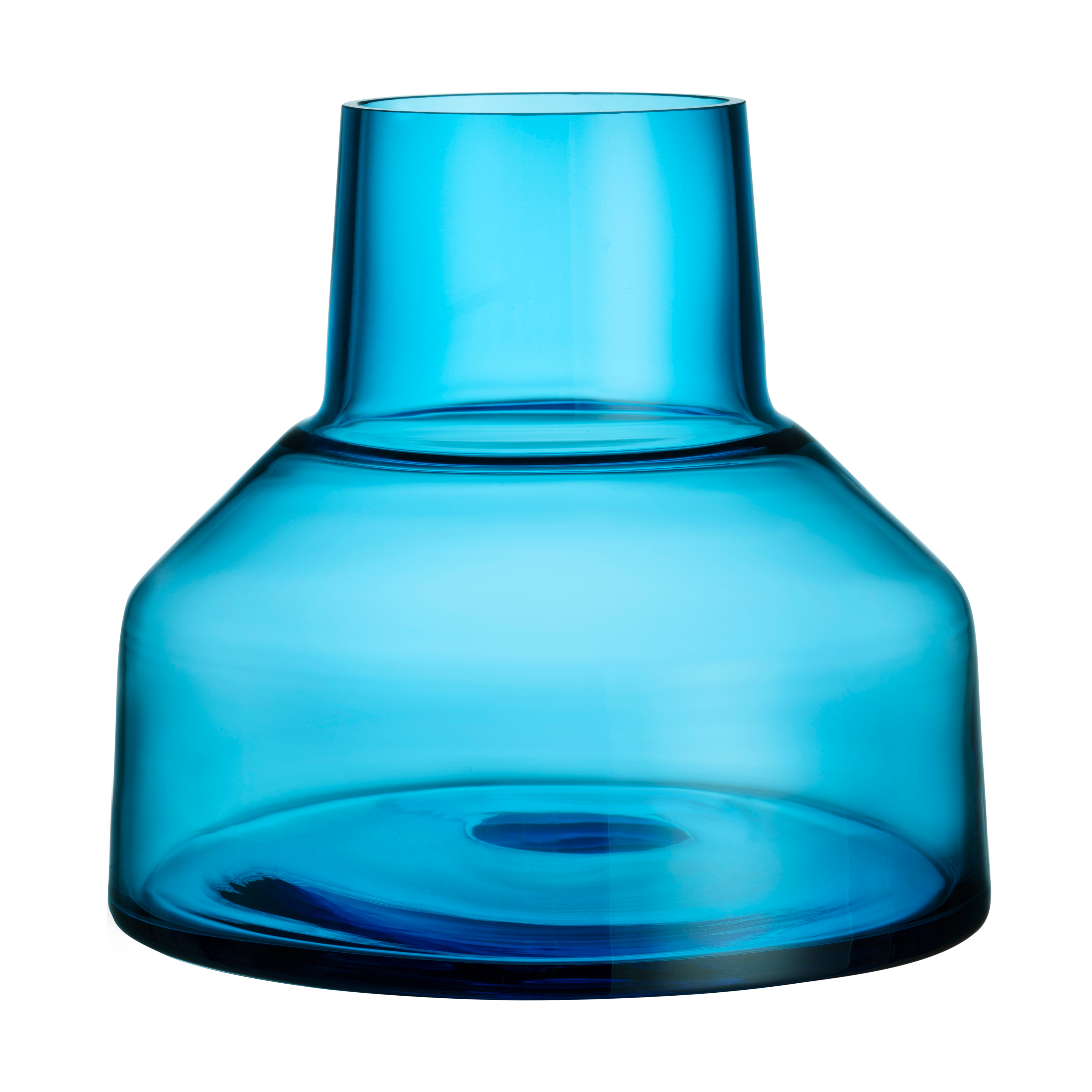 Iittala Solar vase, low, Ø22x20 cm
