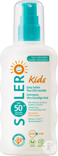 Solero Kids sun protection spray SPF50+ 200ml
