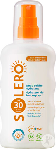 Solero sun protection spray SPF30 bottle 200ml