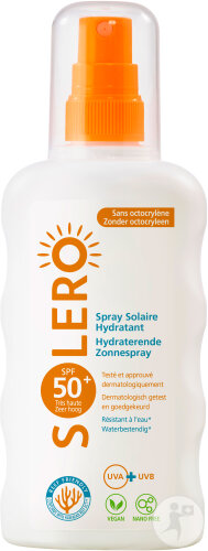 Solero sun protection spray SPF50+ bottle 200ml