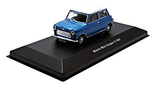Solido 1:43 Scale "Morris Mini Cooper S" Car (Blue/Yellow)