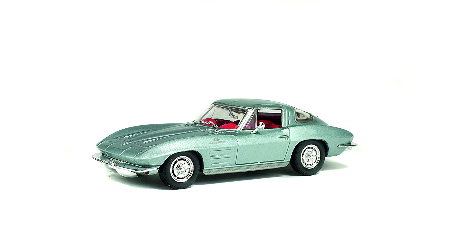 Solido Solid 421436140 – Chevrolet Corvette – 1: 43 Scale Model Car Silver