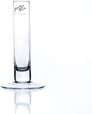 Sandra Rich SOLIFLEUR Glass Vase with Base 15 cm; Ø 3 cm