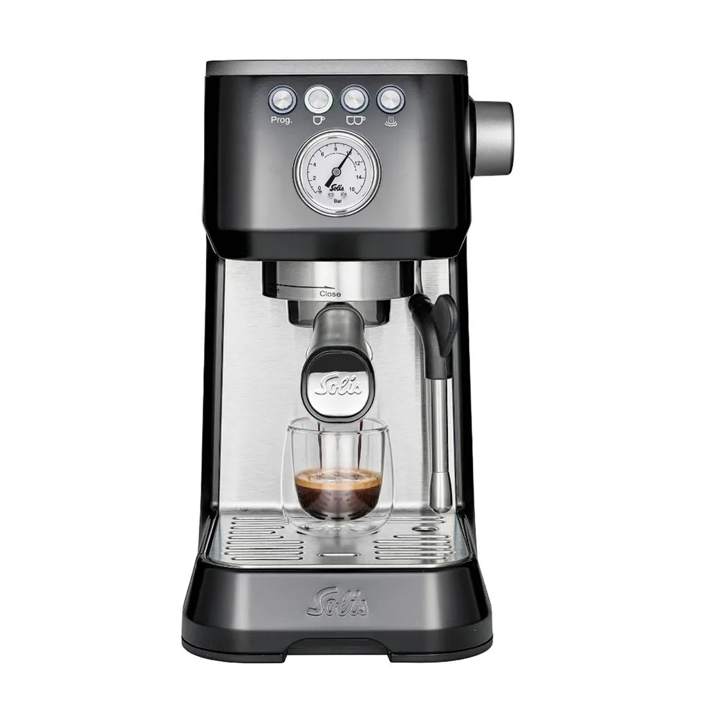 SOLIS Barista Perfetta Plus 1170 V2 Espresso Machine, Black