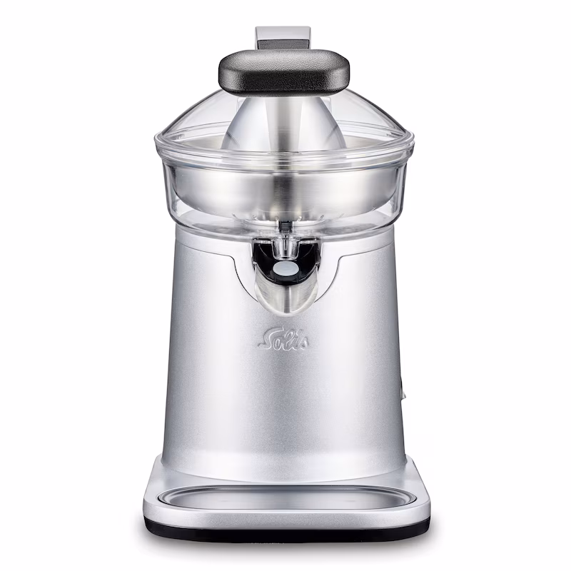 Solis Juicer, Juice Press, 230 W, Press Lever, Dishwasher-Safe Attachments
