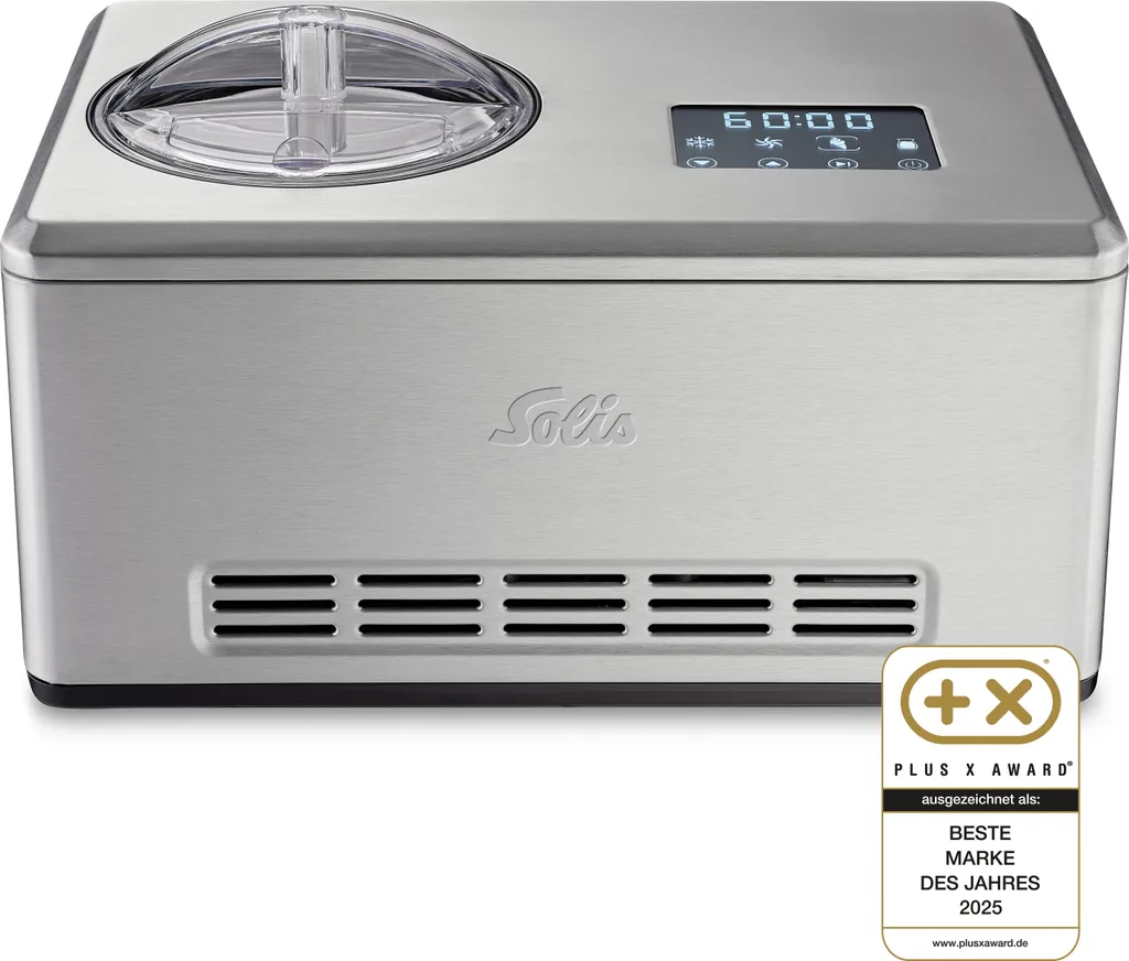 Solis Gelateria Pro Touch ice cream machine, yogurt maker, compressor, cooling unit