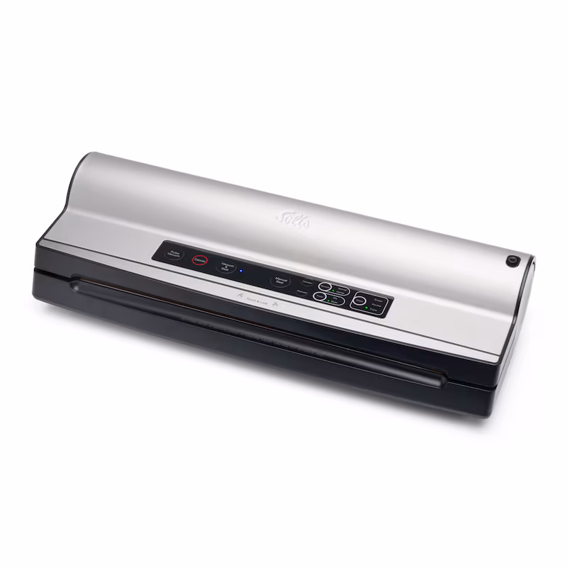 Solis vacuum sealer for 40 cm bags, triple seal, vacuum hose, marinating