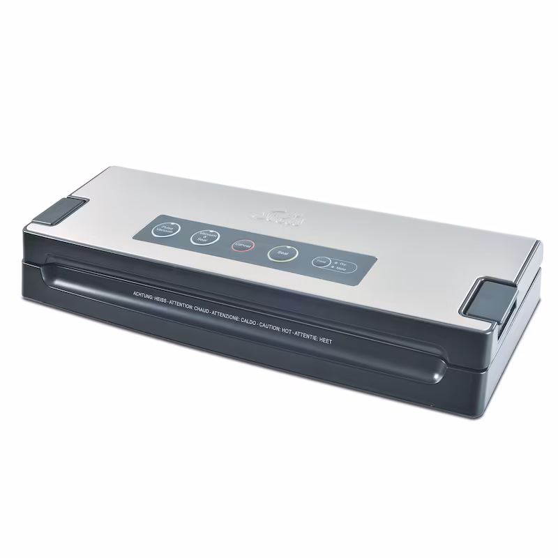 Solis vacuum sealer for 30cm bags, 2.5mm seal, continuous operation, hose