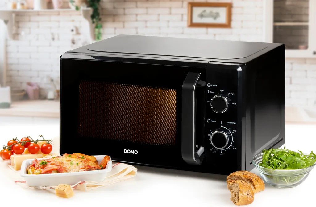 Solo microwave 20l 800w black Domo DO2520