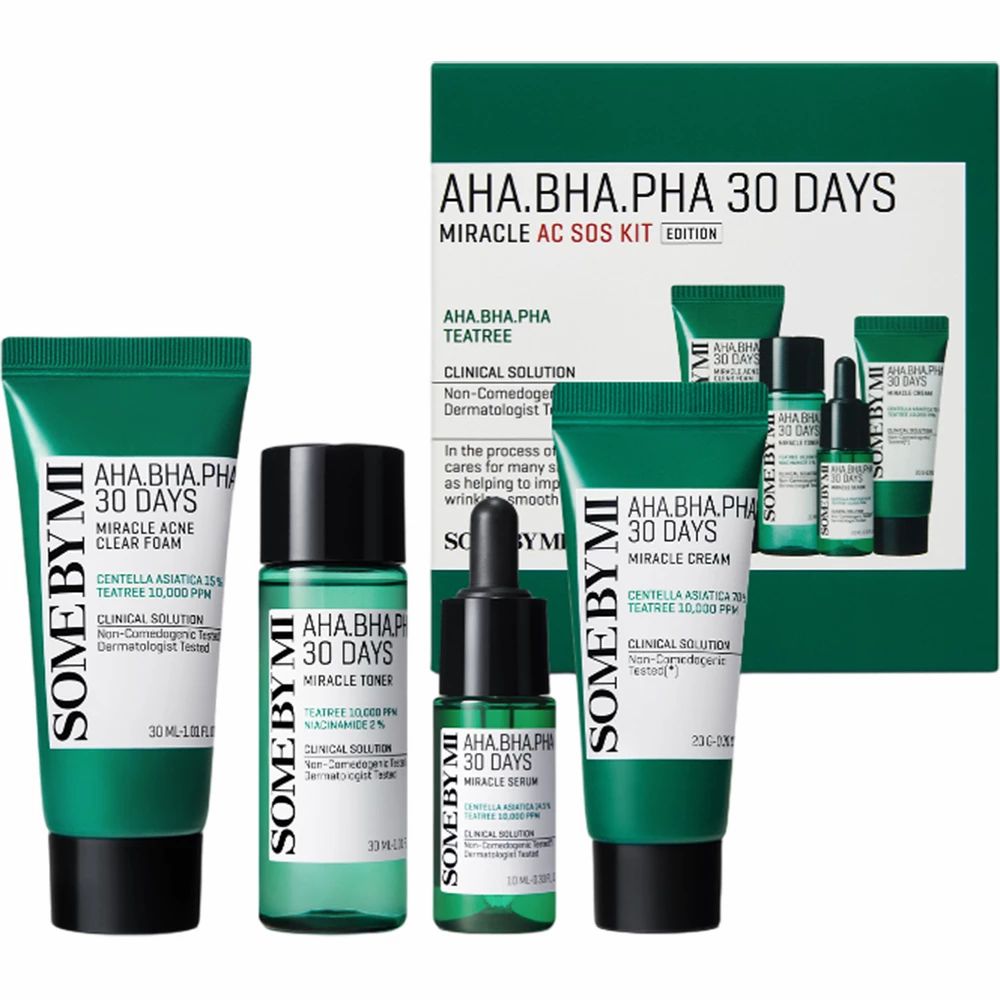 SOME BY MI AHA-BHA-PHA 30 Days Miracle AC S.O.S Kit Intensive Care 90 ml