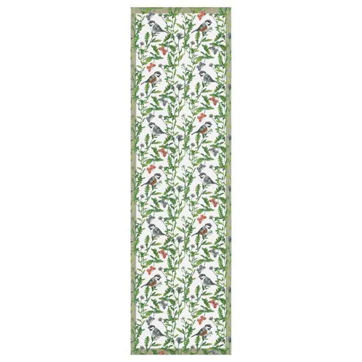 ekelund-linnevaveri Sommarfåglar Table Runner 35 X 120 Cm