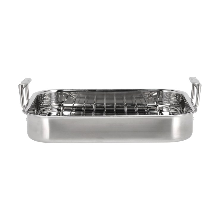 pillivuyt Somme roaster with rack 32x26.5x5.5 cm