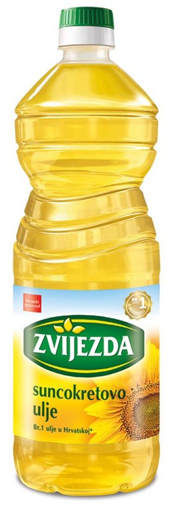 Zvijezda plus d.o.o. Sunflower oil 1 liter - sunflower oil - Zvijezda - Croatia