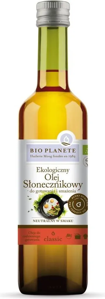 Bio Planete Sunflower oil for cooking and frying, 500 ml - PLANETE