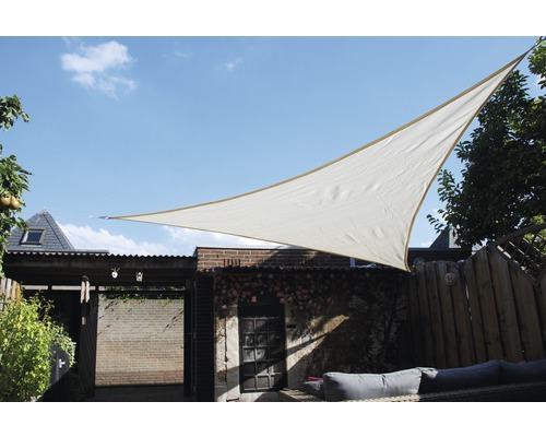 NESLING Awning triangle Coolfit offwhite 360x360x360 cm