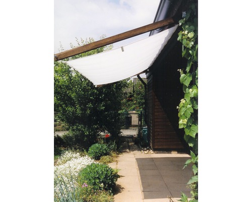 PeddyShield Awning rectangle white with rain cover 200x310 cm