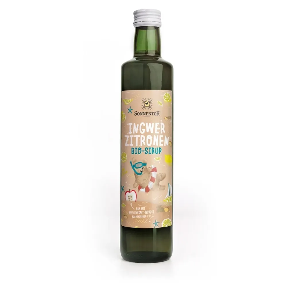 Sonnentor Organic Ginger-Lemon Syrup 500ml