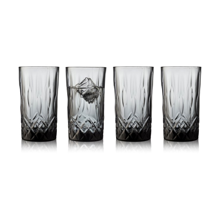 Lyngby Glas Sorrento highball glass 38 cl pack of 4