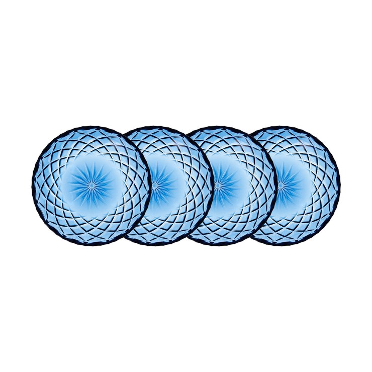 Lyngby Glas Sorrento small plate Ø16cm pack of 4