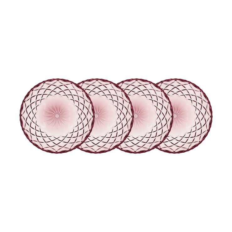 Lyngby Glas Sorrento small plate Ø16cm pack of 4
