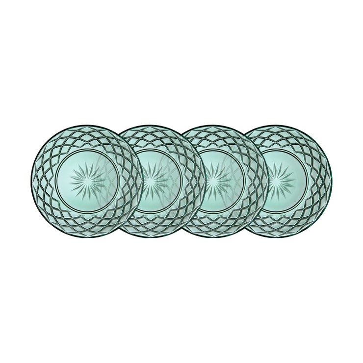 Lyngby Glas Sorrento plates Ø21 cm pack of 4