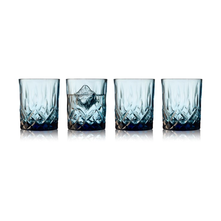 Lyngby Glas Sorrento whiskey glass 32 cl pack of 4