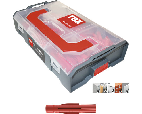 Tox Dübel Assortment box Tox L-Boxx Mini Allround Tri 266 pieces
