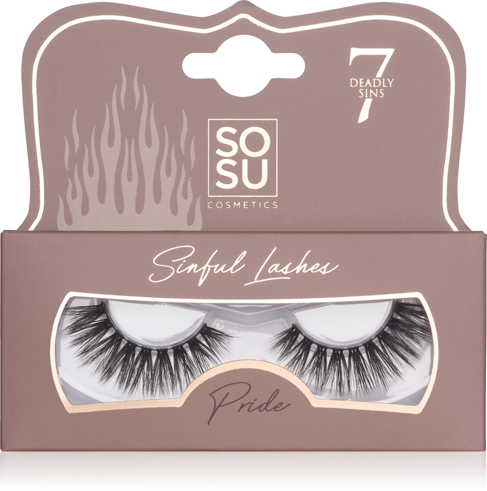 SOSU Cosmetics 7 Deadly Sins Lashes Artificial Eyelashes