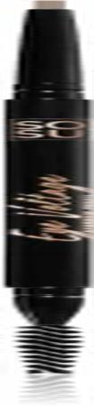 SOSU Cosmetics Eye Voltage precision eyebrow pencil with 2 in 1 brush Farbton Medium Warm 0,1 g