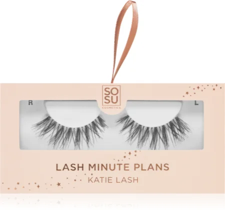 SOSU Cosmetics Lash Minute Plans Katie false eyelashes (with adhesive)