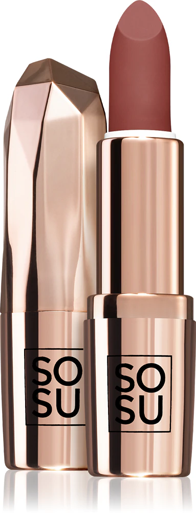 SOSU Cosmetics Let Them Talk Lipstick long-lasting lipstick with a mattifying effect