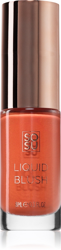 SOSU Cosmetics Liquid Blush Farbton Peach Glow 8 ml