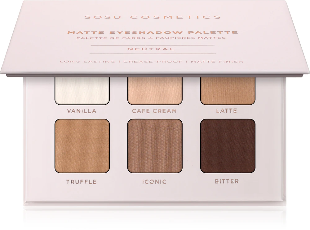 SOSU Cosmetics Matte Eyeshadow Palette