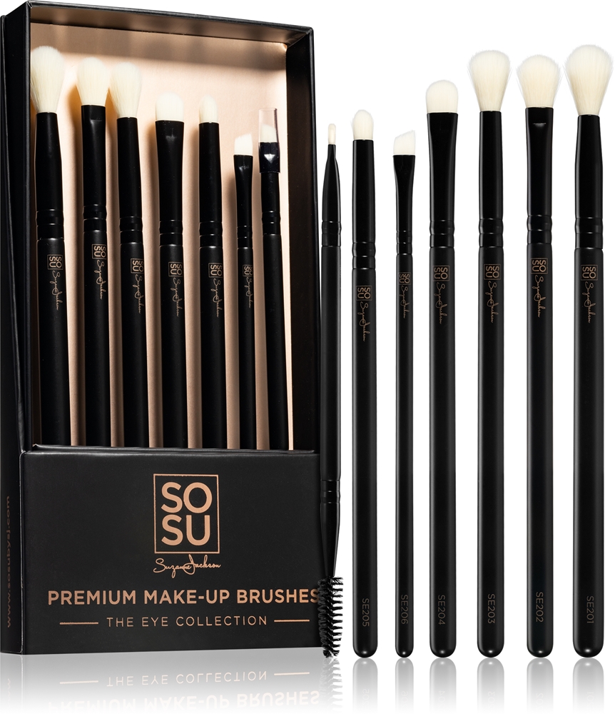 SOSU Cosmetics Premium Brushes The Eye Collection brush set