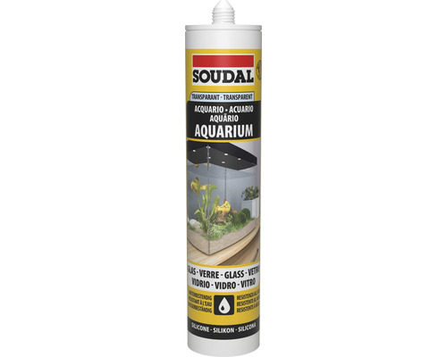 Soudal aquarium silicone transparent 290 ml