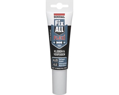 Soudal Fix ALL Flexi Mounting Adhesive White 204 g