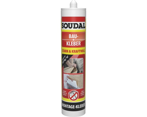 Soudal Montage Fix assembly adhesive white 390 g