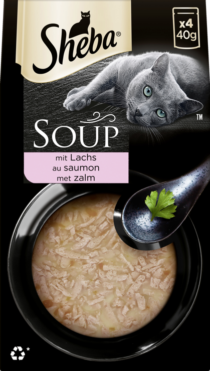 Sheba Soup mit Lachs Multipack
