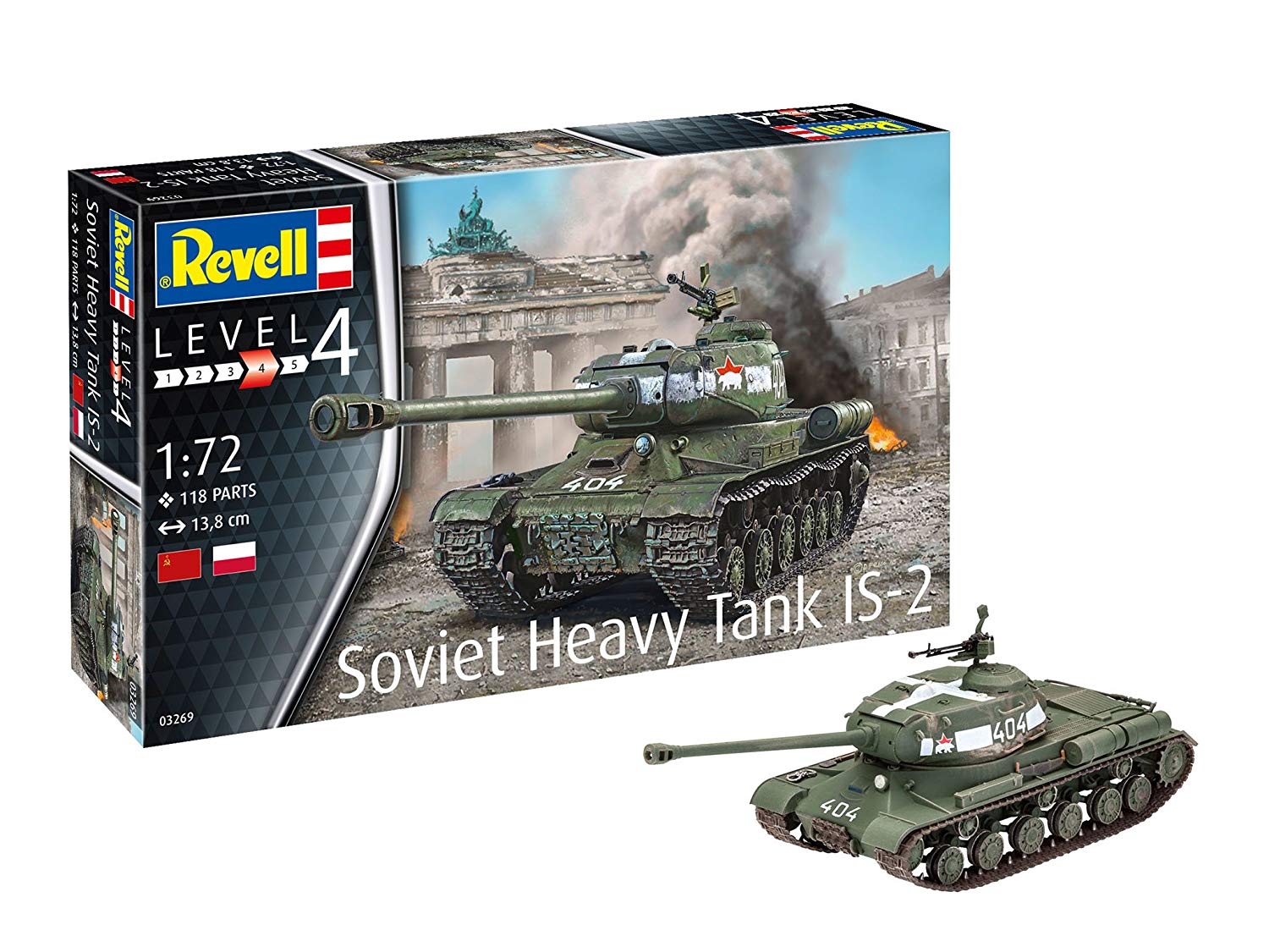 Revell Soviet Heavy Tank Is Level