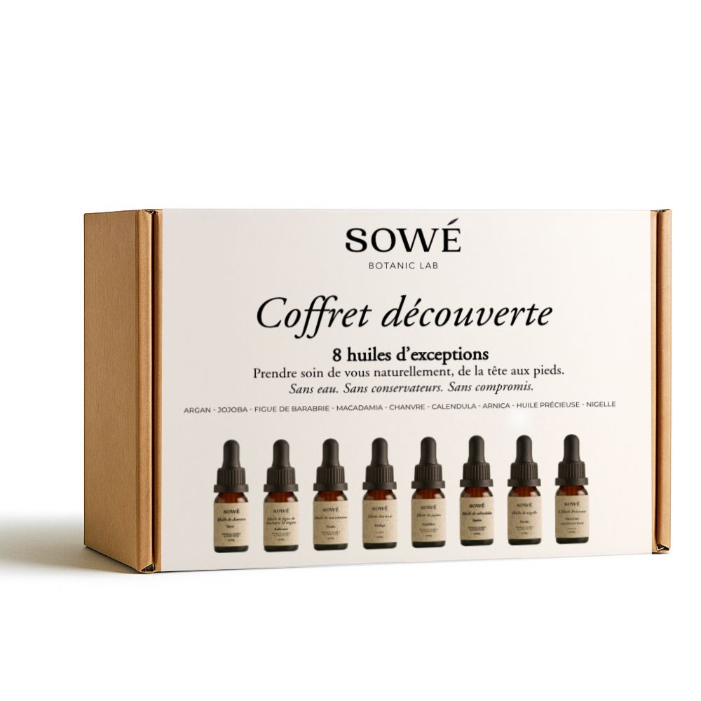 SOWÉ Discovery Gift Set – Selection of Plant Oils 10 ml
