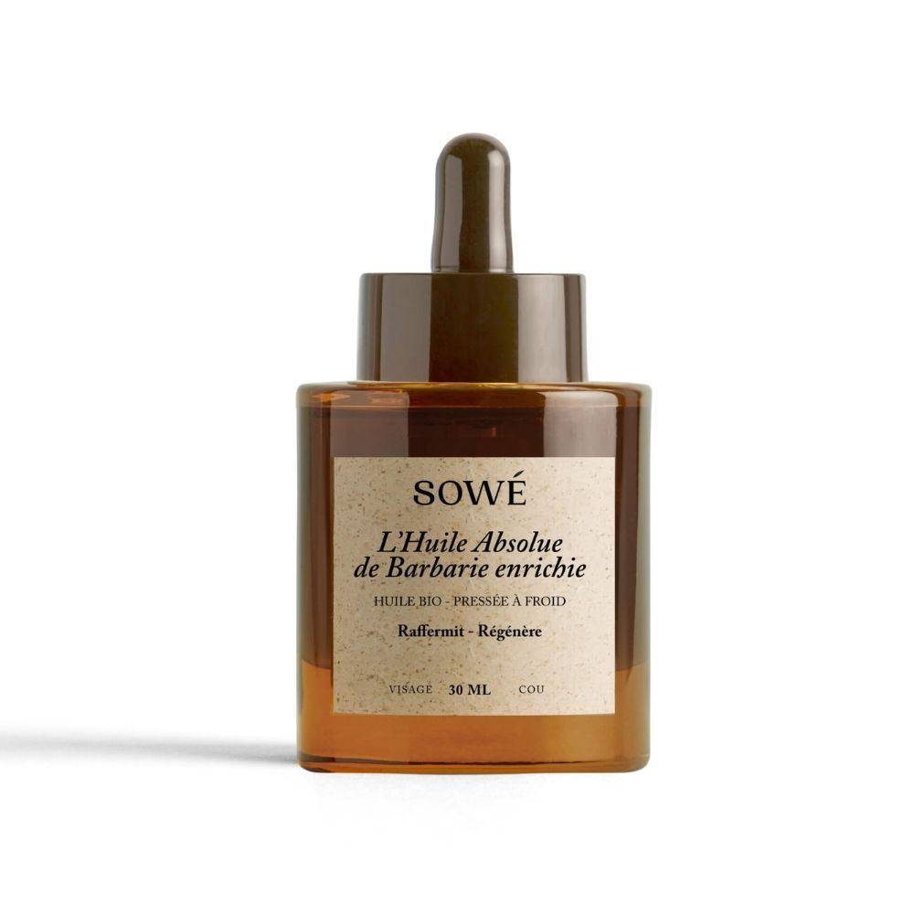 SOWÉ LHuile Absolue de figue de barbarie - seeds and flowers organic prickly pear oil 30 ml