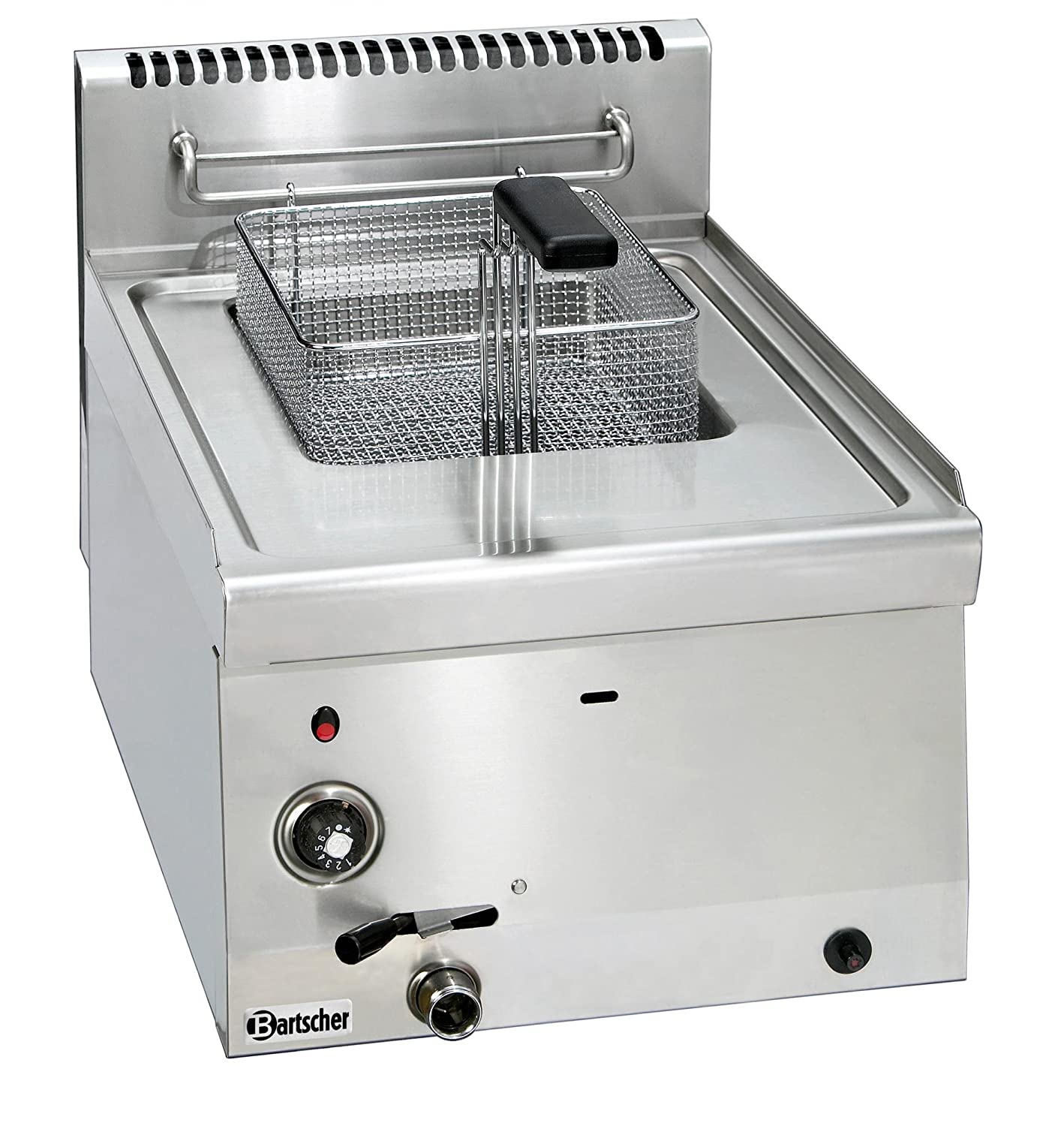 Bartscher - Gas deep fat fryer with 1 basin 8 litres Series 600