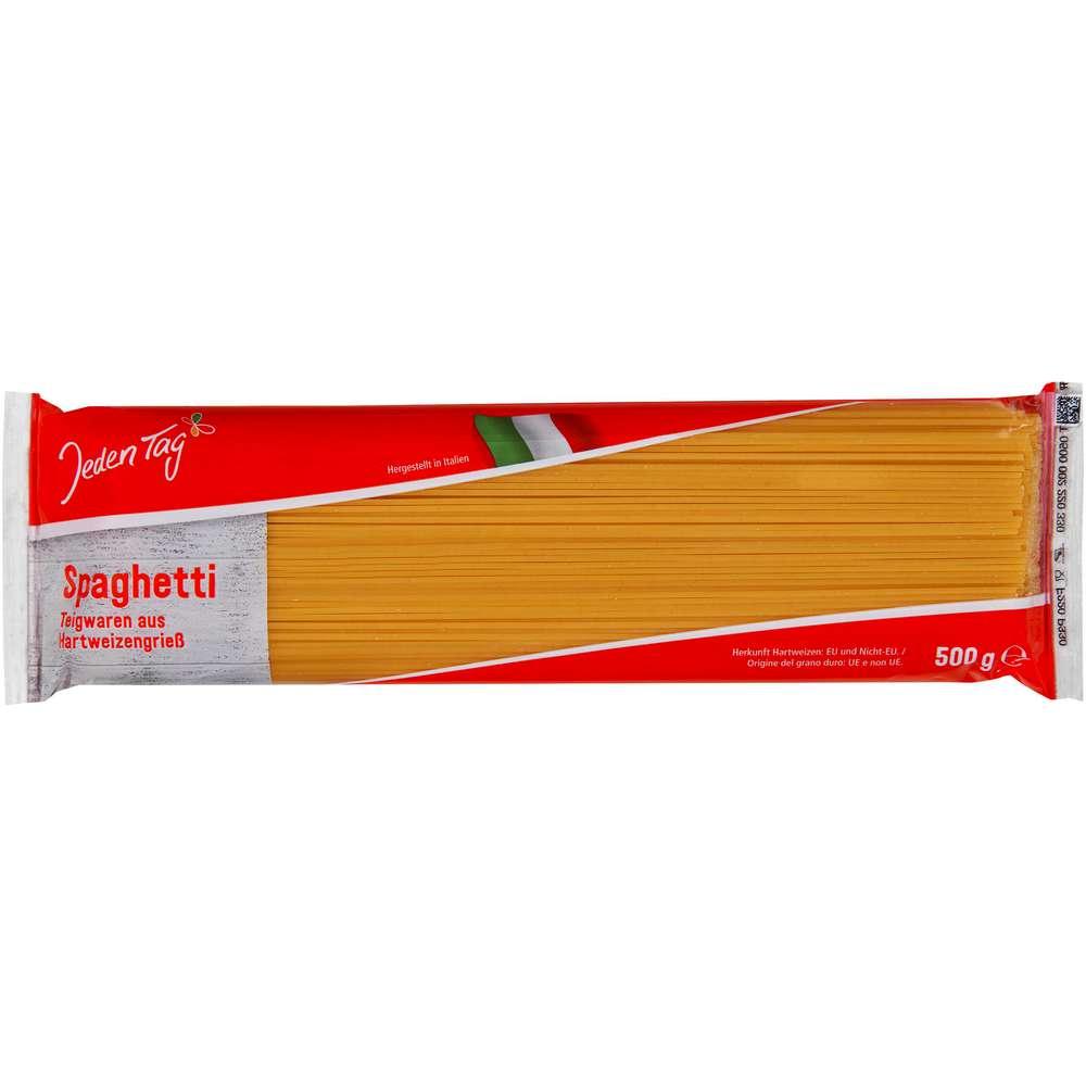 Jeden Tag spaghetti