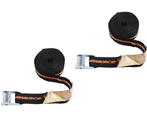Meister Tension strap with clamp lock 25 mm 2.5 m 2 pieces