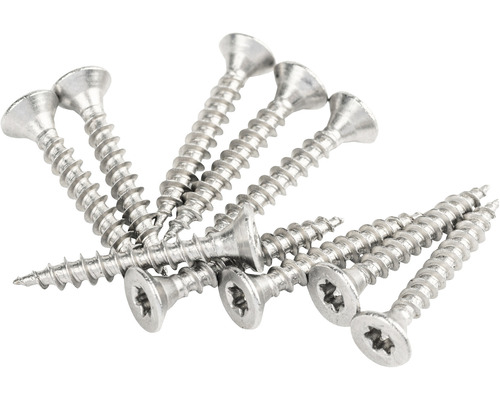 Hornbach Chipboard screw countersunk head TX 3.5x25 mm stainless steel A2 100 pieces