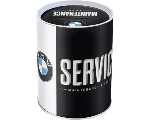Nostalgic-Art BMW Service money box 1 l Ø 10x13 cm