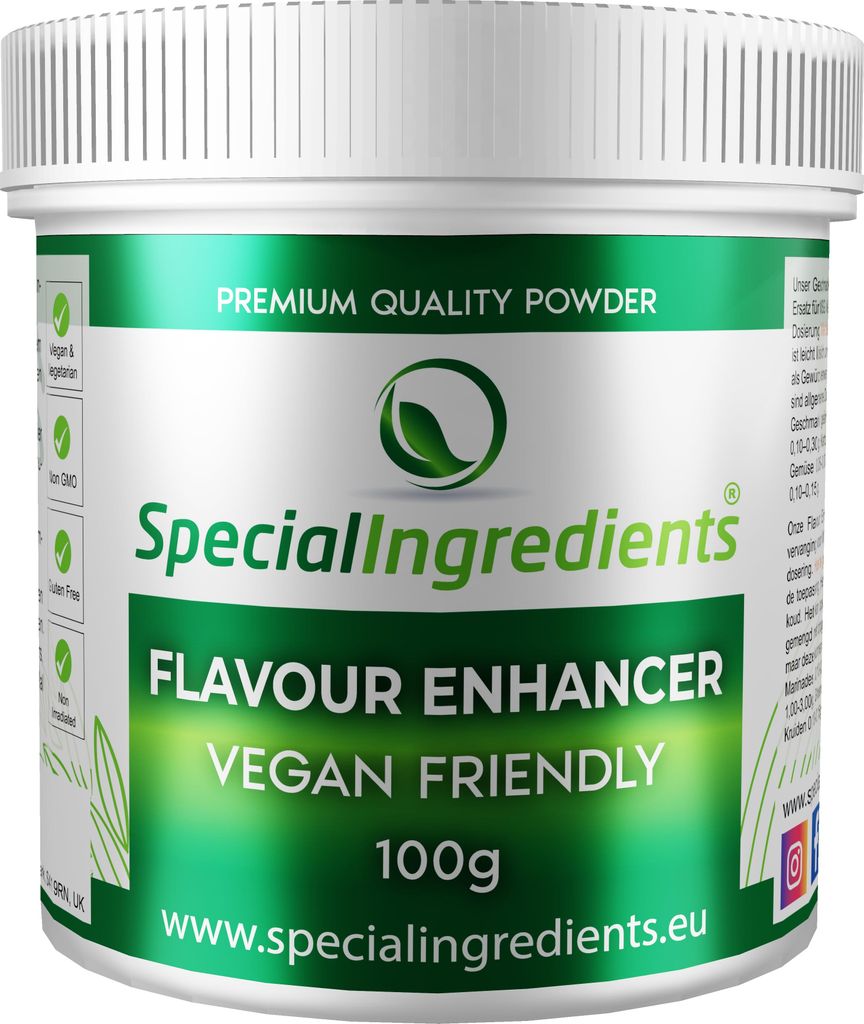 Special Ingredients Flavour Enhancer 100g - Vegan flavour enhancer for sauces, marinades, soups, meat and juices 100g