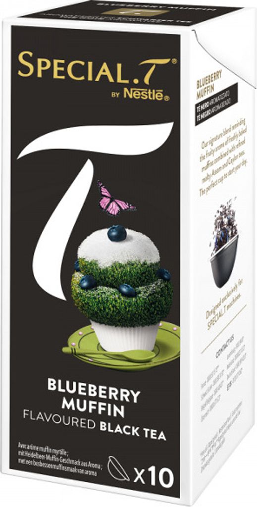 Nestlé Special.T® Blueberry Muffin - 10 Capsules 20g